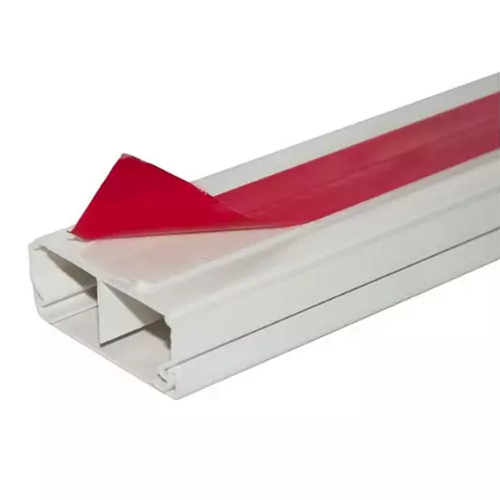 CANALETA SISTEMA X 20MM X 10MM X 2M COM ADESIVO STECK (INV)