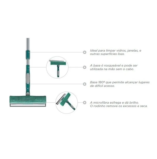 LIMPA VIDRO EXTENSIVEL FLASH LIMP (INV)