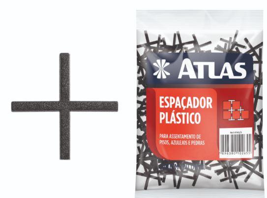 ESPACADOR PLASTICO 8MM COM 100 UNIDADES ATLAS