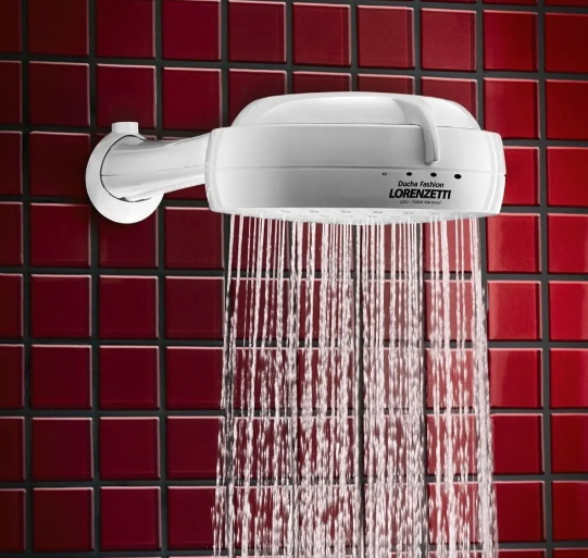 CHUVEIRO DUCHA FASHION 4T 220V 7500W LORENZETTI