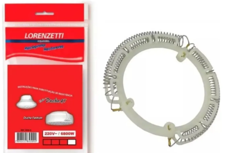 RESISTENCIA CHUVEIRO 220V 6800W REF3056-A LORENZETTI