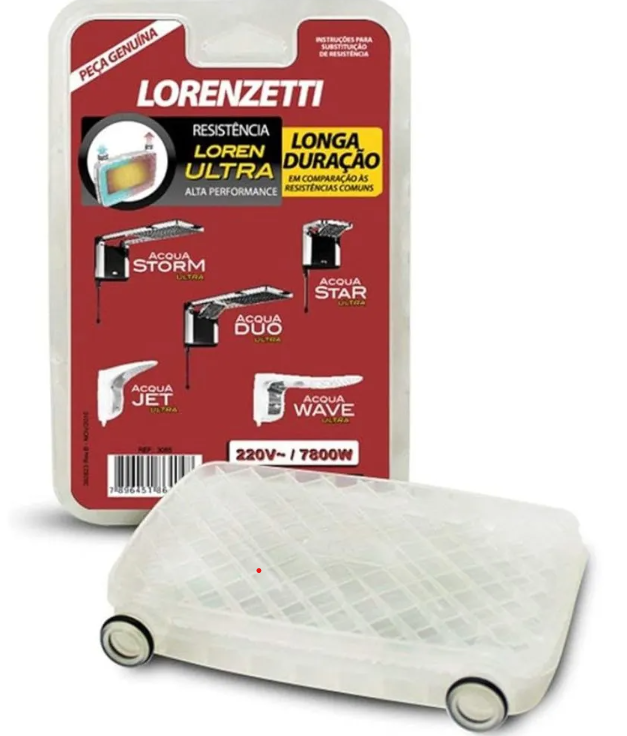 RESISTENCIA CHUVEIRO 220V 7800W REF3055-U LORENZETTI