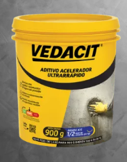 ADITIVO ACELERADOR ULTRARAPIDO 900G VEDACIT
