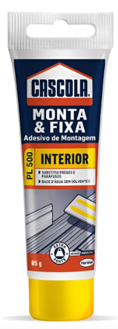 ADESIVO DE MONTAGEM PL500 85G CASCOLA