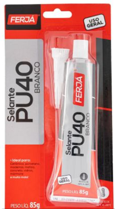 ADESIVO SELANTE PU40 BRANCO 085G FERJA
