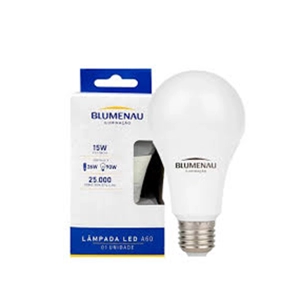 LAMPADA LED BULBO 15W 6500K BLUMENAU (INV)