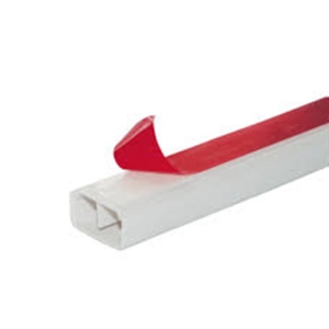 CANALETA SISTEMA X 20MM X 10MM X 2M COM ADESIVO STECK (INV)