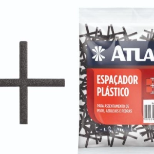 ESPACADOR PLASTICO 8MM COM 100 UNIDADES ATLAS