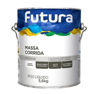 MASSA CORRIDA 5,6KG FUTURA (INV)