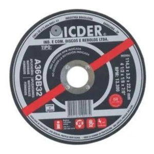 DISCO CORTE FERRO 2 TELAS 12