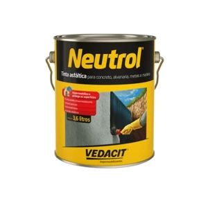 NEUTROL TINTA ASFALTICA IMPERMEA BILIZANTE 3,6L VEDACIT (INV)