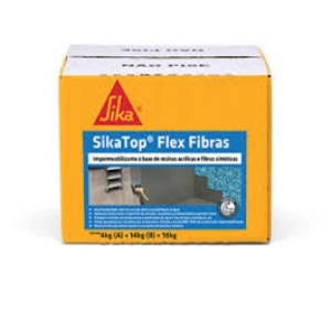 IMPERMEA BILIZANTE SIKATOP FLEX FIBRA CAIXA 18KG SIKA (INV)