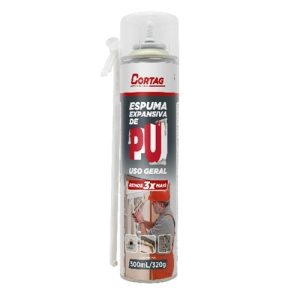 ESPUMA EXPANSIVA PU 500ML/320G CORTAG (INV)