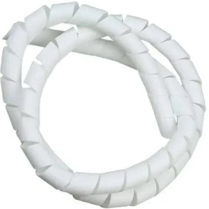 ORGANIZADOR DE FIO 10MM 1,00MT BRANCO OVERTIME
