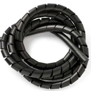 ORGANIZADOR DE FIO 16MM 1,00MT PRETO OVERTIME