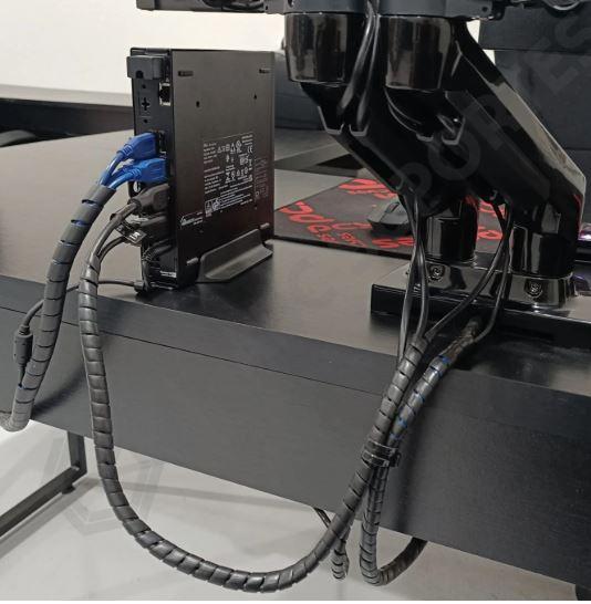 ORGANIZADOR DE FIO 10MM 1,00MT PRETO OVERTIME