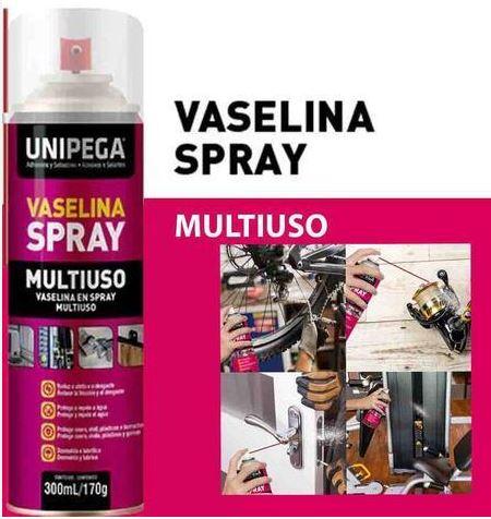 VASELINA SPRAY 300ML / 170G UNIPEGA